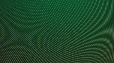Arkaplan veya sunum için soyut arkaplan çizgisi çizgisi olan koyu yeşil gradyan
