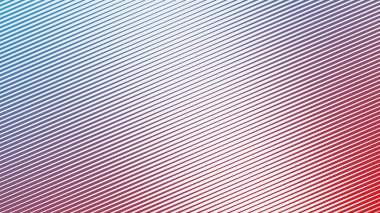 Arkaplan veya sunum için kırmızı ve mavi çizgili çizgi deseni soyut arkaplan