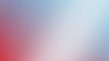 Arkaplan veya sunum için kırmızı ve mavi çizgili çizgi deseni soyut arkaplan