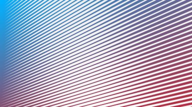 Arkaplan veya sunum için kırmızı ve mavi çizgili çizgi deseni soyut arkaplan