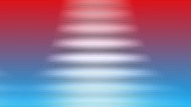 Arkaplan veya sunum için kırmızı ve mavi çizgili çizgi deseni soyut arkaplan