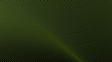 Arkaplan veya sunum için yeşil çizgili siyah yeşil soyut arkaplan