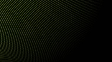 Arkaplan veya sunum için yeşil çizgili siyah yeşil soyut arkaplan