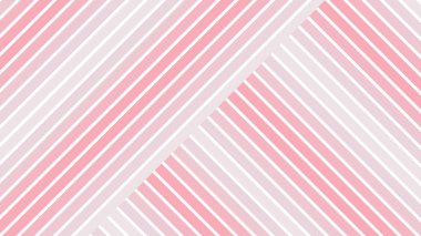 Pembe çizgili düz desenli vektör çizgisi