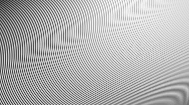 Farkında olmadan siyah ve beyaz çizgiler eğri çizgisi soyut arkaplan