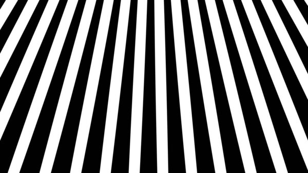 Black and white sunbrush abstract with line stripes