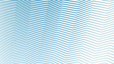 Arkaplan veya sunum için mavi zig zag soyut çizgiler çizgi vektör arkaplanı