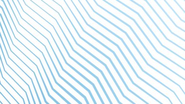 Arkaplan veya sunum için mavi zig zag soyut çizgiler çizgi vektör arkaplanı