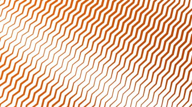 Arkaplan veya sunum için turuncu zig zag soyut çizgiler çizgi vektör arkaplanı