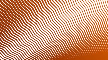 Arkaplan veya sunum için turuncu zig zag soyut çizgiler çizgi vektör arkaplanı