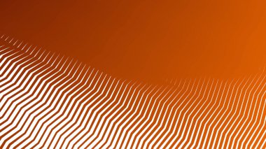 Arkaplan veya sunum için turuncu zig zag soyut çizgiler çizgi vektör arkaplanı