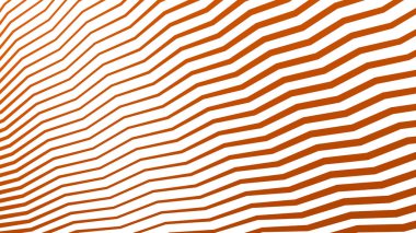 Arkaplan veya sunum için turuncu zig zag soyut çizgiler çizgi vektör arkaplanı
