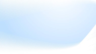 Arkaplan ya da sunum için yarım tonlu, pürüzsüz desenli, soyut arkaplan ve beyaz gradyan