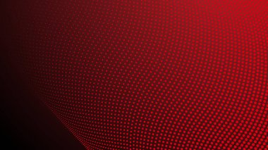 Arkaplan veya sunum için yarım ton soyut arkaplan ile kırmızı gradyan