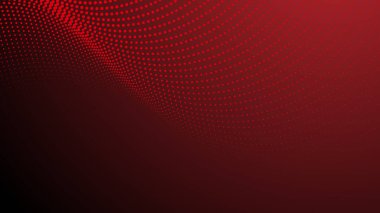 Arkaplan veya sunum için yarım ton soyut arkaplan ile kırmızı gradyan