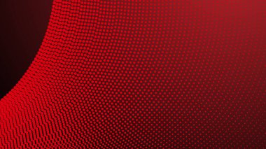 Arkaplan veya sunum için yarım ton soyut arkaplan ile kırmızı gradyan