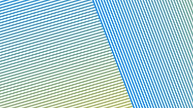 Kumaş biçimi için mavi ve sarı çizgiler pürüzsüz desen soyut arkaplan