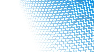 Metin soyut arkaplan için gradyan spot ışığına sahip mavi zig zag çizgileri