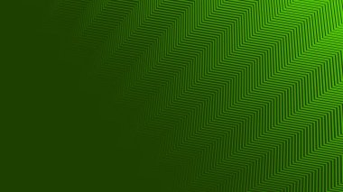 Metin soyut arkaplan için gradyan spot ışığına sahip yeşil zig zag çizgileri