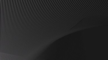 Arkaplan veya sunum için eğri çizgisi olan koyu soyut arkaplan