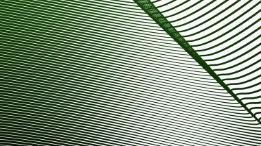 Koyu yeşil zig çizgileri arkaplan veya kumaş biçimi için soyut arkaplan