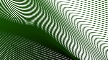 Koyu yeşil zig çizgileri arkaplan veya kumaş biçimi için soyut arkaplan