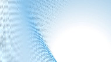Arkaplan veya sunum için mavi yarım ton gradyan soyut arkaplan