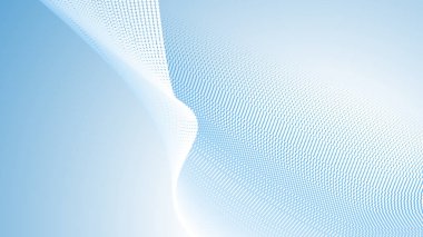 Arkaplan veya sunum için mavi yarım ton gradyan soyut arkaplan