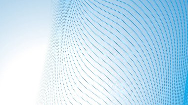 Arkaplan veya sunum için mavi yarım ton gradyan soyut arkaplan