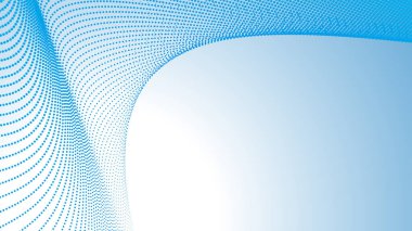 Arkaplan veya sunum için mavi yarım ton gradyan soyut arkaplan