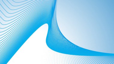 Arkaplan veya sunum için mavi yarım ton gradyan soyut arkaplan