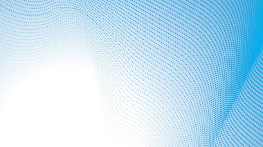 Arkaplan veya sunum için mavi yarım ton gradyan soyut arkaplan