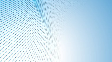 Arkaplan veya sunum için mavi yarım ton gradyan soyut arkaplan