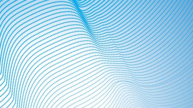Arkaplan veya sunum için mavi yarım ton gradyan soyut arkaplan
