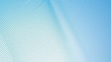 Arkaplan veya sunum için mavi yarım ton gradyan soyut arkaplan