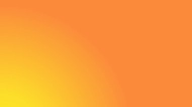 Sunum için spot ışığı soyut arkaplan ile sarı turuncu pürüzsüz eğim