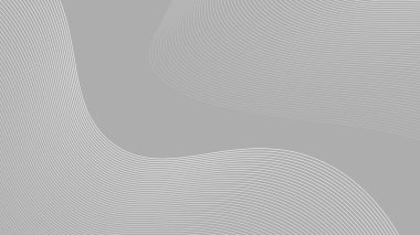 Arkaplan veya sunum için gri ve çizgi soyut arkaplan