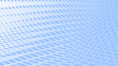 Kumaş biçimi için mavi gökyüzü soyut zig zag desen arkaplanı