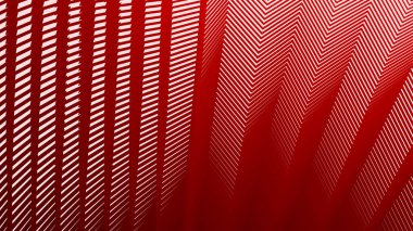 Kumaş biçimi veya sunumu için kırmızı çizgi zig zag desen arkaplanı