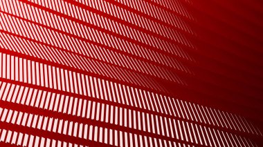 Kumaş biçimi veya sunumu için kırmızı çizgi zig zag desen arkaplanı