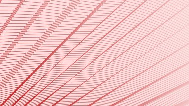 Kumaş biçimi veya sunumu için kırmızı çizgi zig zag desen arkaplanı