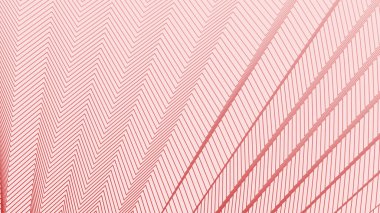 Kumaş biçimi veya sunumu için kırmızı çizgi zig zag desen arkaplanı