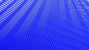Mavi zig zag deseni soyut arkaplan