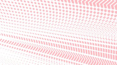 Kumaş biçimi için pembe ve beyaz zig zag deseni soyut arkaplan