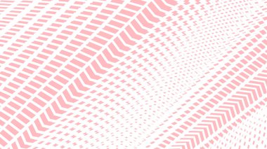 Kumaş biçimi için pembe ve beyaz zig zag deseni soyut arkaplan