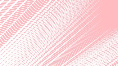 Kumaş biçimi için pembe ve beyaz zig zag deseni soyut arkaplan