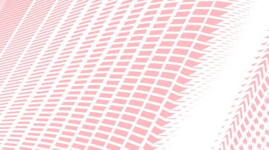 Kumaş biçimi için pembe ve beyaz zig zag deseni soyut arkaplan