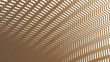Kumaş biçimi için kahverengi ve beyaz zig zag deseni soyut arkaplan