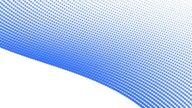 Kumaş biçimi için mavi yarım ton deseni soyut arkaplan