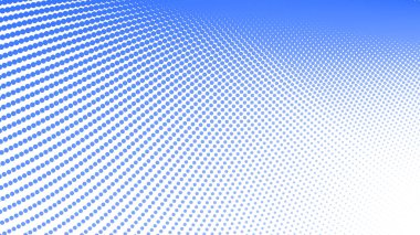 Kumaş biçimi için mavi yarım ton deseni soyut arkaplan